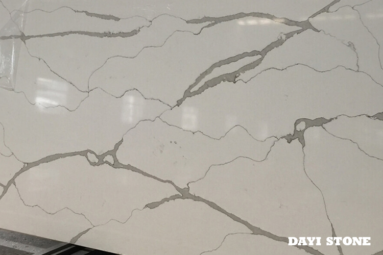 Calacatta Botanica White Quartz - Dayi Stone